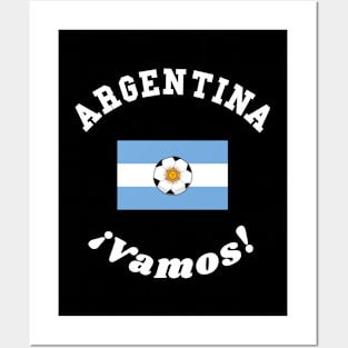 ⚽ Argentina Football, República Argentina Flag, Team Spirit Posters and Art